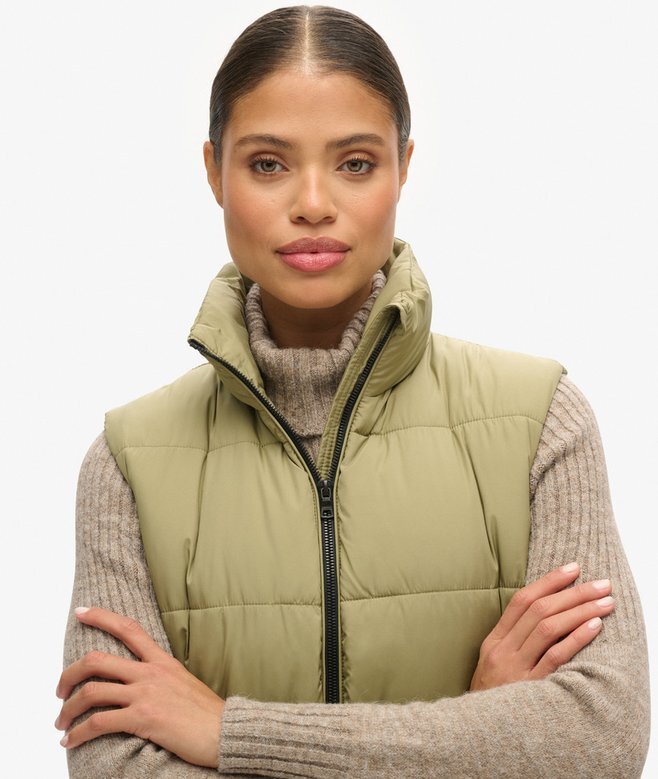 Lange, Quilted Weste Lange, Quilted Weste