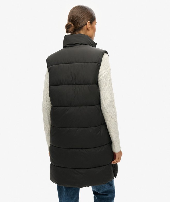 Lange, Quilted Weste Lange, Quilted Weste