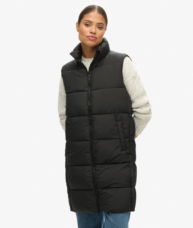 Lange, Quilted Weste Lange, Quilted Weste