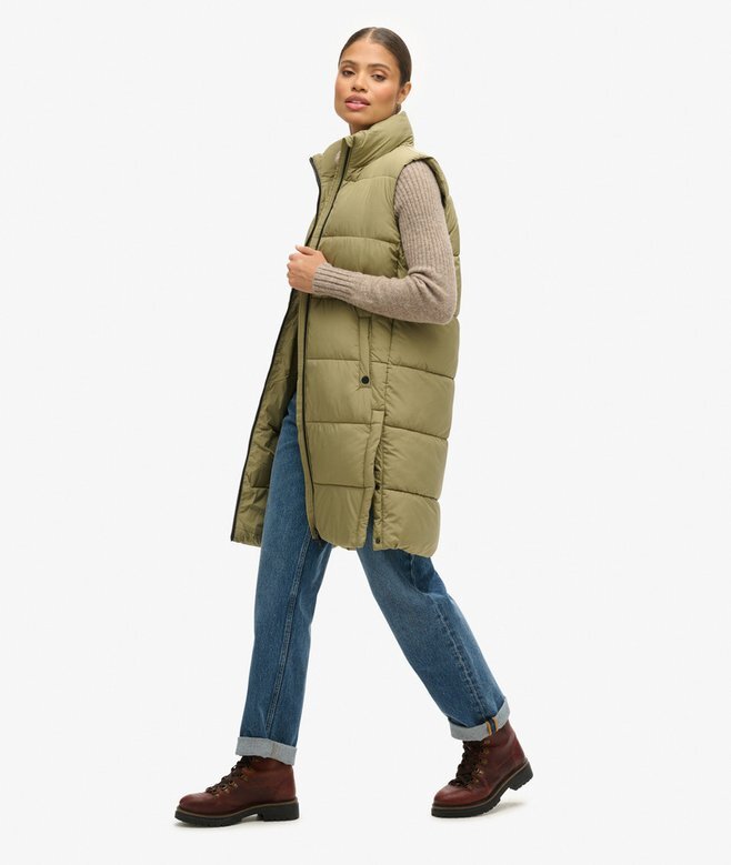 Lange, Quilted Weste Lange, Quilted Weste