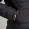 Langer, leicht gefütterter Puffer-Mantel mit Hooded-Kapuze aus Kunstfell Langer, leicht gefütterter Puffer-Mantel mit Hooded-Kapuze aus Kunstfell