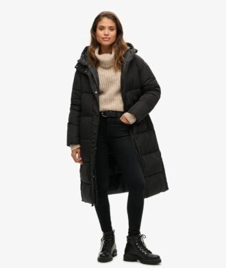 Langer Puffer-Mantel