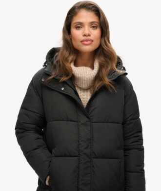 Langer Puffer-Mantel
