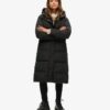 Langer Puffer-Mantel Langer Puffer-Mantel