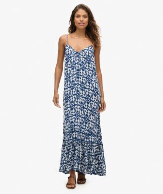 Langes Cami-Kleid