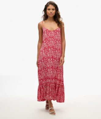 Langes Cami-Kleid