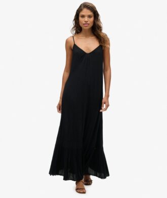 Langes Cami-Kleid