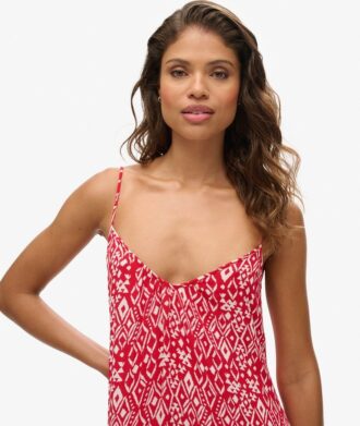 Langes Cami-Kleid