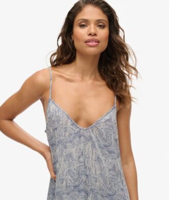 Langes Cami-Kleid