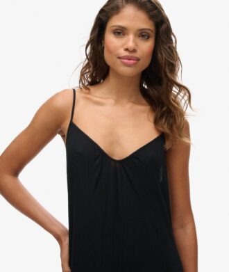 Langes Cami-Kleid