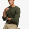 Langärmliges Jersey-Henley-Oberteil