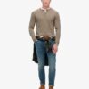 Langärmliges Jersey-Henley-Oberteil