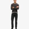 Langärmliges Jersey-Henley-Oberteil