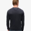 Langärmliges Jersey-Henley-Oberteil