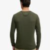 Langärmliges Jersey-Henley-Oberteil