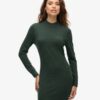 Langärmliges Strickkleid aus Merinowolle Langärmliges Strickkleid aus Merinowolle