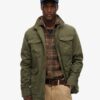 Leichte Jacke im Militär-M65-Stil mit Stickerei