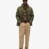 Leichte Jacke im Militär-M65-Stil mit Stickerei