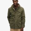 Leichte Jacke im Militär-M65-Stil mit Stickerei