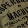 Leichte Jacke im Militär-M65-Stil mit Stickerei