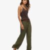 Leinenhose mit niedriger Leibhöhe Leinenhose mit niedriger Leibhöhe