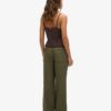 Leinenhose mit niedriger Leibhöhe Leinenhose mit niedriger Leibhöhe