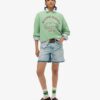 Lo-Fi Outdoor Mono Loose Crew Sweatshirt Lo-Fi Outdoor Mono Loose Crew Sweatshirt
