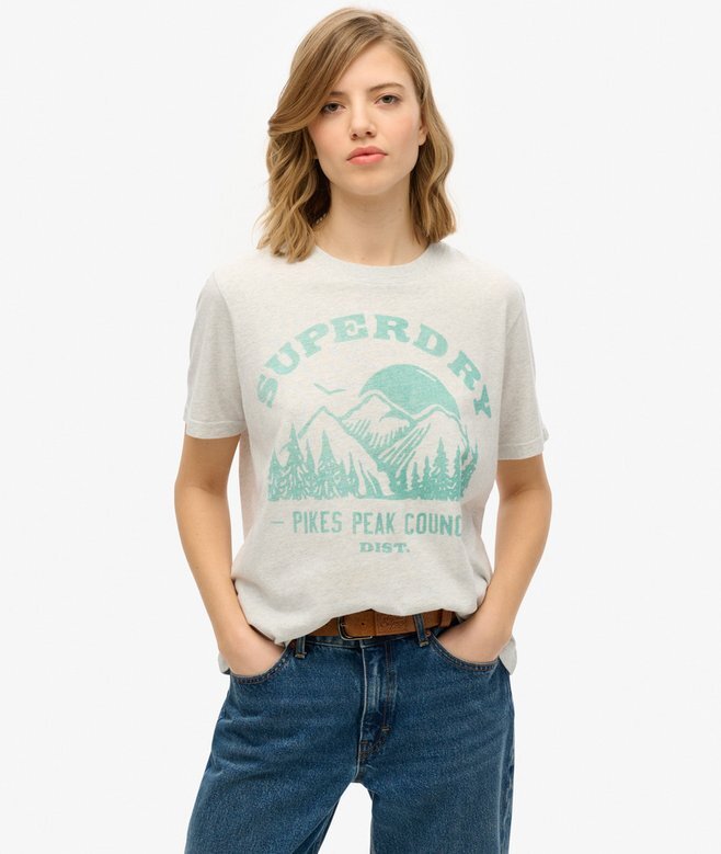 Lo-Fi Outdoor Mono Relaxed T-Shirt Lo-Fi Outdoor Mono Relaxed T-Shirt