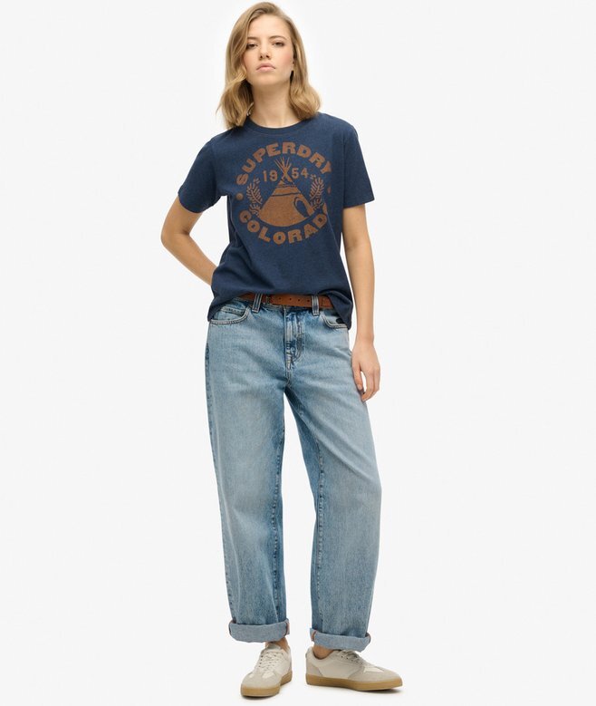 Lo-Fi Outdoor Mono Relaxed T-Shirt Lo-Fi Outdoor Mono Relaxed T-Shirt