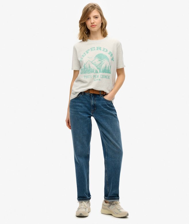 Lo-Fi Outdoor Mono Relaxed T-Shirt Lo-Fi Outdoor Mono Relaxed T-Shirt