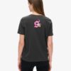 Lo-Fi-Punk-Poster-T-Shirt in lockerer Passform