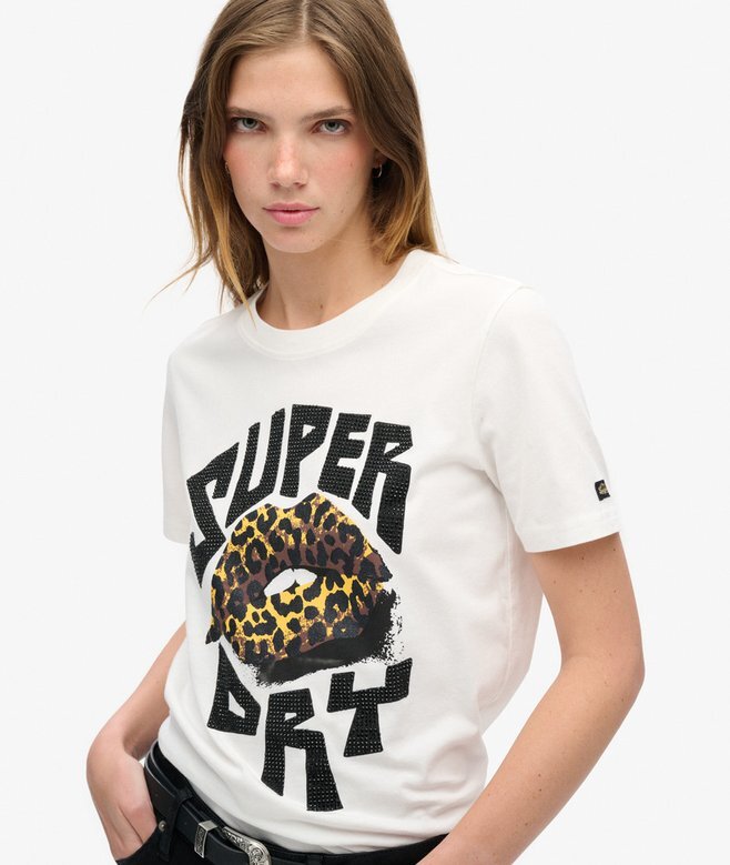 Lo-Fi-Punk-Poster-T-Shirt in lockerer Passform Lo-Fi-Punk-Poster-T-Shirt in lockerer Passform