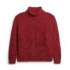 Locker sitzender Rollkragenpullover aus Strickmode Locker sitzender Rollkragenpullover aus Strickmode