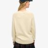 Locker sitzender Strickpullover mit Grafikprint