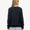 Locker sitzender Strickpullover mit Rundhalsausschnitt Locker sitzender Strickpullover mit Rundhalsausschnitt
