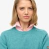 Locker sitzender Strickpullover mit Rundhalsausschnitt Locker sitzender Strickpullover mit Rundhalsausschnitt