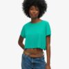 Locker sitzendes, kurzes T-Shirt Locker sitzendes, kurzes T-Shirt