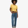 Locker sitzendes, kurzes T-Shirt Locker sitzendes, kurzes T-Shirt