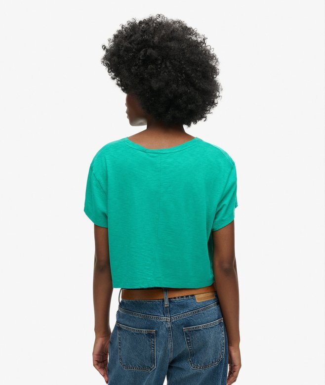 Locker sitzendes, kurzes T-Shirt Locker sitzendes, kurzes T-Shirt