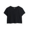 Locker sitzendes, kurzes T-Shirt