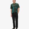 Locker sitzendes T-Shirt mit Utility-Camo-Grafik