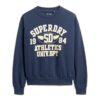 Lockeres Sweatshirt mit College-Schriftzug
