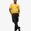 Lockeres T-Shirt mit Biker-Grafik