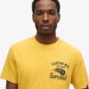 Lockeres T-Shirt mit Biker-Grafik