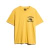 Lockeres T-Shirt mit Biker-Grafik