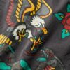 Lockeres T-Shirt mit Tattoo-Grafik auf dem Rücken Lockeres T-Shirt mit Tattoo-Grafik auf dem Rücken
