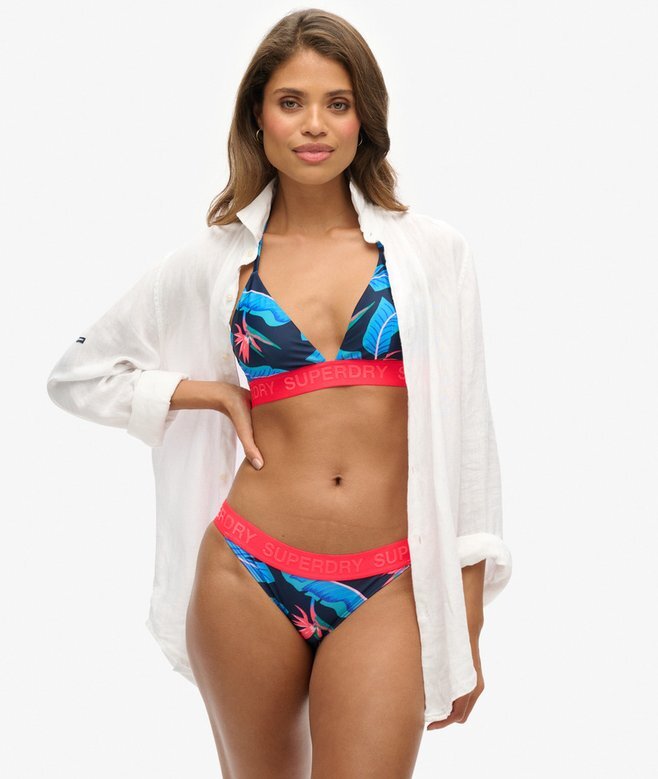 Logo-Triangel-Bikini-Oberteil Logo-Triangel-Bikini-Oberteil