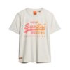 Lässiges T-Shirt mit farblich abgestimmter Grafik Lässiges T-Shirt mit farblich abgestimmter Grafik