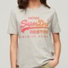 Lässiges T-Shirt mit farblich abgestimmter Grafik Lässiges T-Shirt mit farblich abgestimmter Grafik