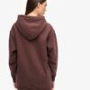 Luxe Metallic Logo Kapuzenpullover-Kleid Luxe Metallic Logo Kapuzenpullover-Kleid